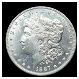 1887 Morgan Dollar BU