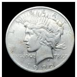1922-D Peace Dollar