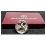 1988-S Proof Silver Dollar Comm. Olympiad w/