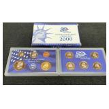 2000 10 Coin Proof Set