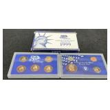 1999 9 Coin Proof Set