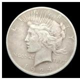 1924 Peace Dollar