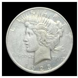 1923-D Peace Dollar
