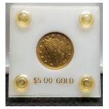 Gold Plated Racketeer 1883 No Cents V Nickel