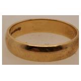 14 K Gold Ring 8.1 Gram Size 14.4