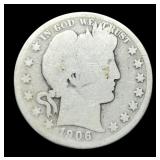 1906 Barber Half Dollar