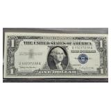 1957B $1 Silver Certificate Note Unc.