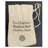 Charleston National Bank Cloth Money Bag