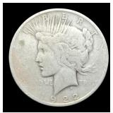 1922-D Peace Dollar