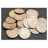 25 Indian Head Cents Back To 1887