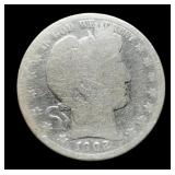 1902 Barber Half Dollar