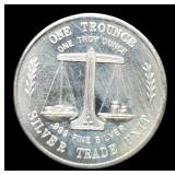 1 Troy Oz. Silver Trade Unit Round