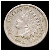 1863 Indian Head Cent