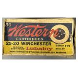 Western .25-20 Win Ammo & Brass