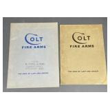2 - Vintage Colt Firearm Books
