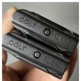 2 - Colt 1911 .38 Spl Wad Cutter 10 rnd Magazines