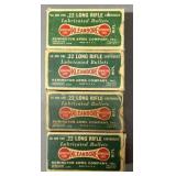 4 Boxes Remington Kleanbore .22LR Ammo
