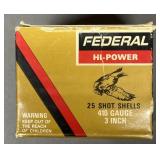 23 rnds Federal .410ga 3" Shotshells