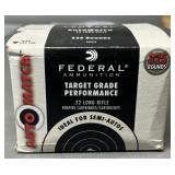 325 rnds Federal Auto Match .22LR Ammo