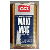 40 rnds CCI .22 Magnum Maxi Mag HP Ammo
