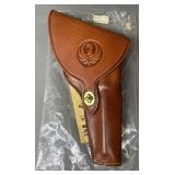 New Bianchi Ruger SA Revolver Leather Holster