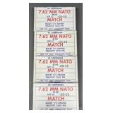 80 rnds Lake City 7.62mm Nato Match Ammo