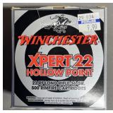 500 rnds Winchester Xpert .22LR HP Ammo