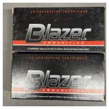 100 rnds Blazer .357 Magnum JHP Ammo