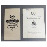Colt Firearm Literature