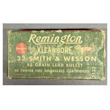 Approx 40 rnds Remington Kleanbore .32 S&W Ammo