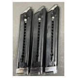 3 - Ruger Mark I .22LR 9 rnd Magazines
