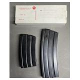 3 - Ruger Mini-14 20 & 30 rnd Magazines