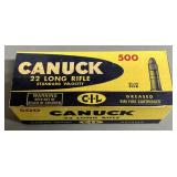 500 rnd Brick Canuck .22LR Ammo