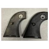 2 - Sets Ruger NM Blackhawk Black Plastic Grips
