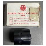 Ruger Single Six .22 Magnum Blued Rev. Cylinder