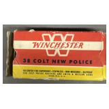 50 rnds Winchester .38 Colt New Police Ammo
