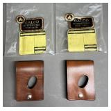 2 - Galco High Standard Derringer Leather Holsters