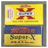 100 rnds Western Super-X .22 Magnum Ammo