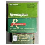 127 rnds Mixed .380 Auto Ammo