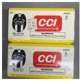 50 rnds CCI Lawman .45 Auto JHP Ammo