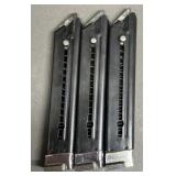 3 - Ruger Mark I .22LR 9 rnd Magazines