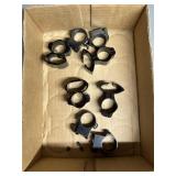 3 - Sets of 1" Scope Rings