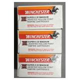 150 rnds Winchester .22 Magnum JHP Ammo