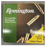 525 rnds Remington .22LR Golden Bullet Ammo