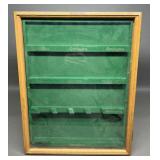 Camillus/Remington Oak Knife Display Case