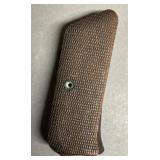 Unknown Checkered Walnut Handgun Grips