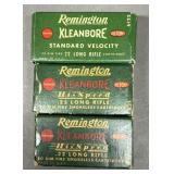 150 rnds Remington Kleanbore .22LR Ammo