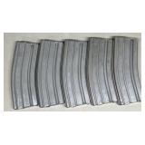 5 - AR-15 30 rnd Magazines