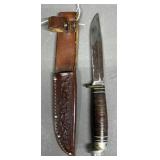 Western Knife & Leather Sheath