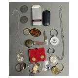 John Deere/Ertl Medallions, Pocket Knife & More